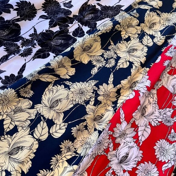 Jason Wu Floral Print Silk A-Line Skirt Sz 2 Multicolor - Picture 9 of 11